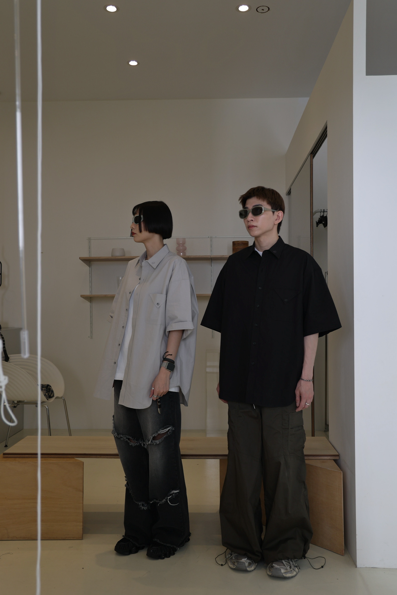 CMF 設計 - 霧面造型口袋短衫