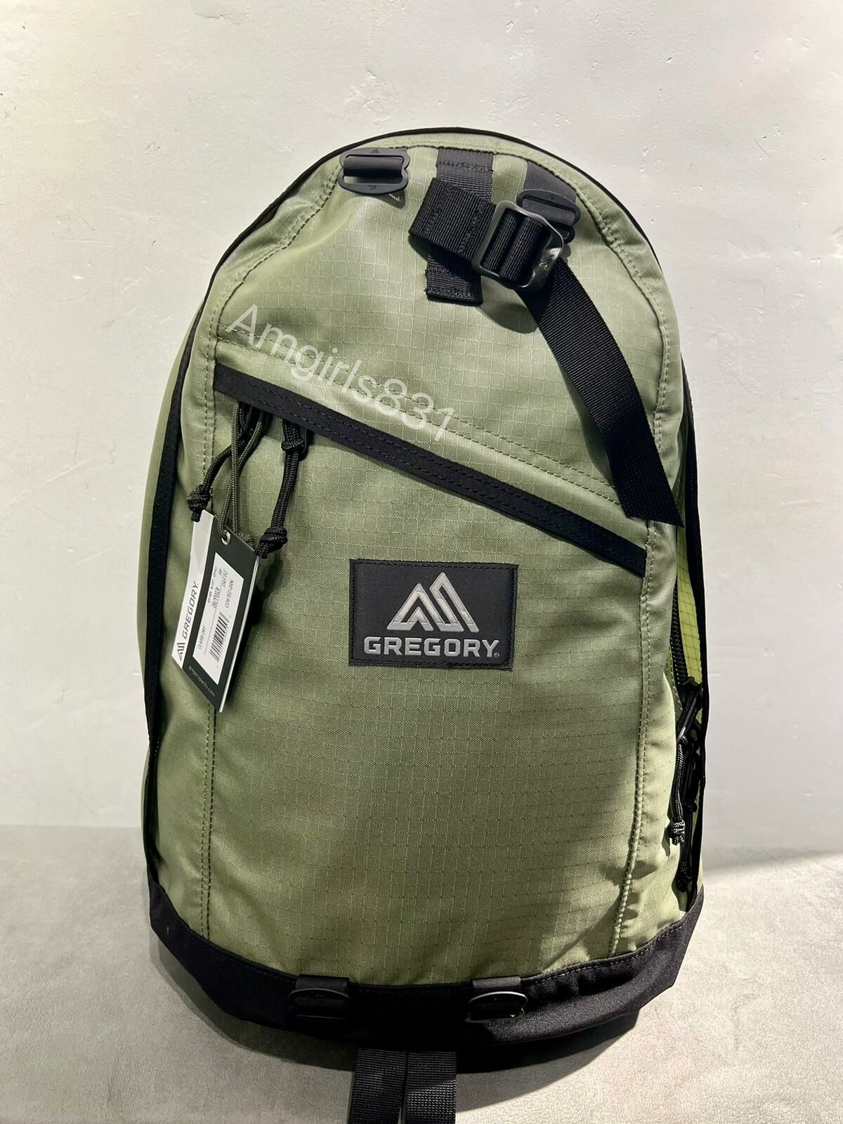 Gregory day pack coated green