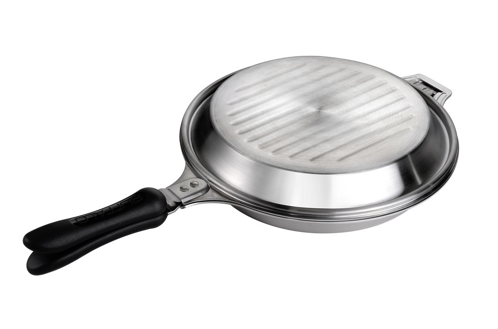 Stainless Steel Smart Lock Pan 28cm