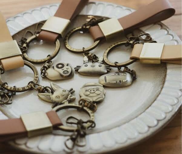 JP 宮崎駿皮革鎖匙扣 4535 4528 4542 4511 M010808