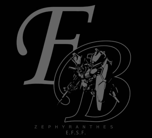 Cospa 0519 GP01フルバーニアン Tシャツ [機動戦士ガンダム0083] SLATE