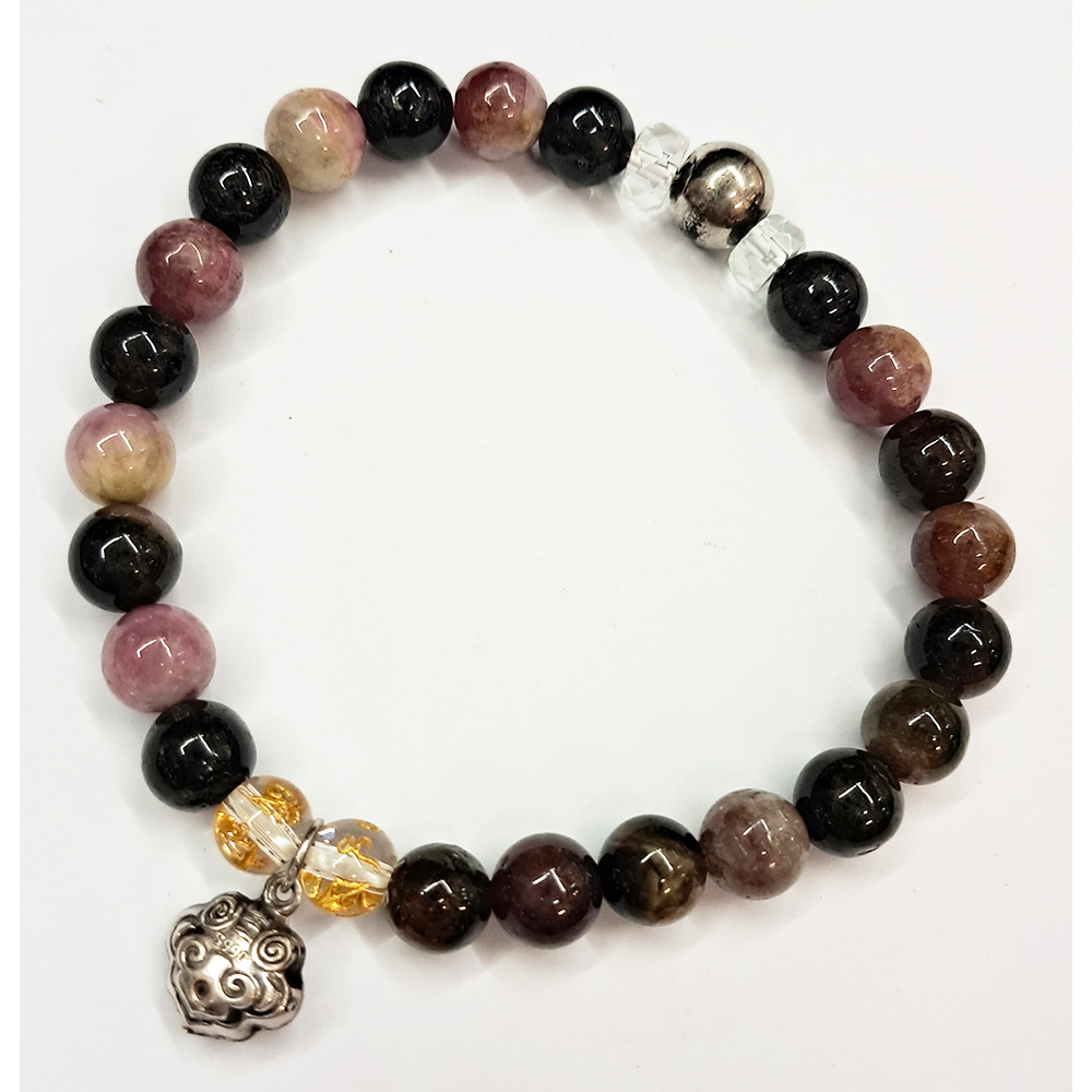 如意{純銀}&碧璽手珠7mm【十方】153499