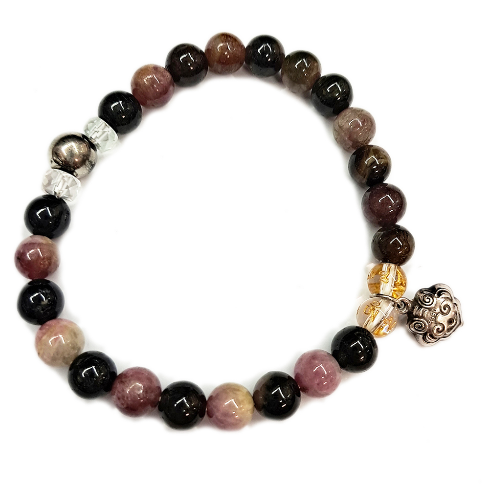 如意{純銀}&碧璽手珠7mm【十方】153499