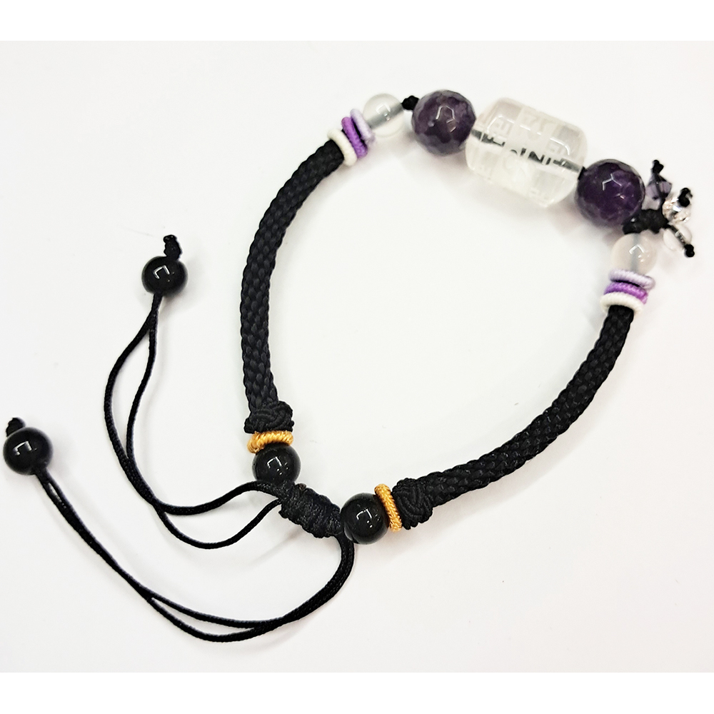 轉經輪{水晶}中國結手鍊【十方】153506