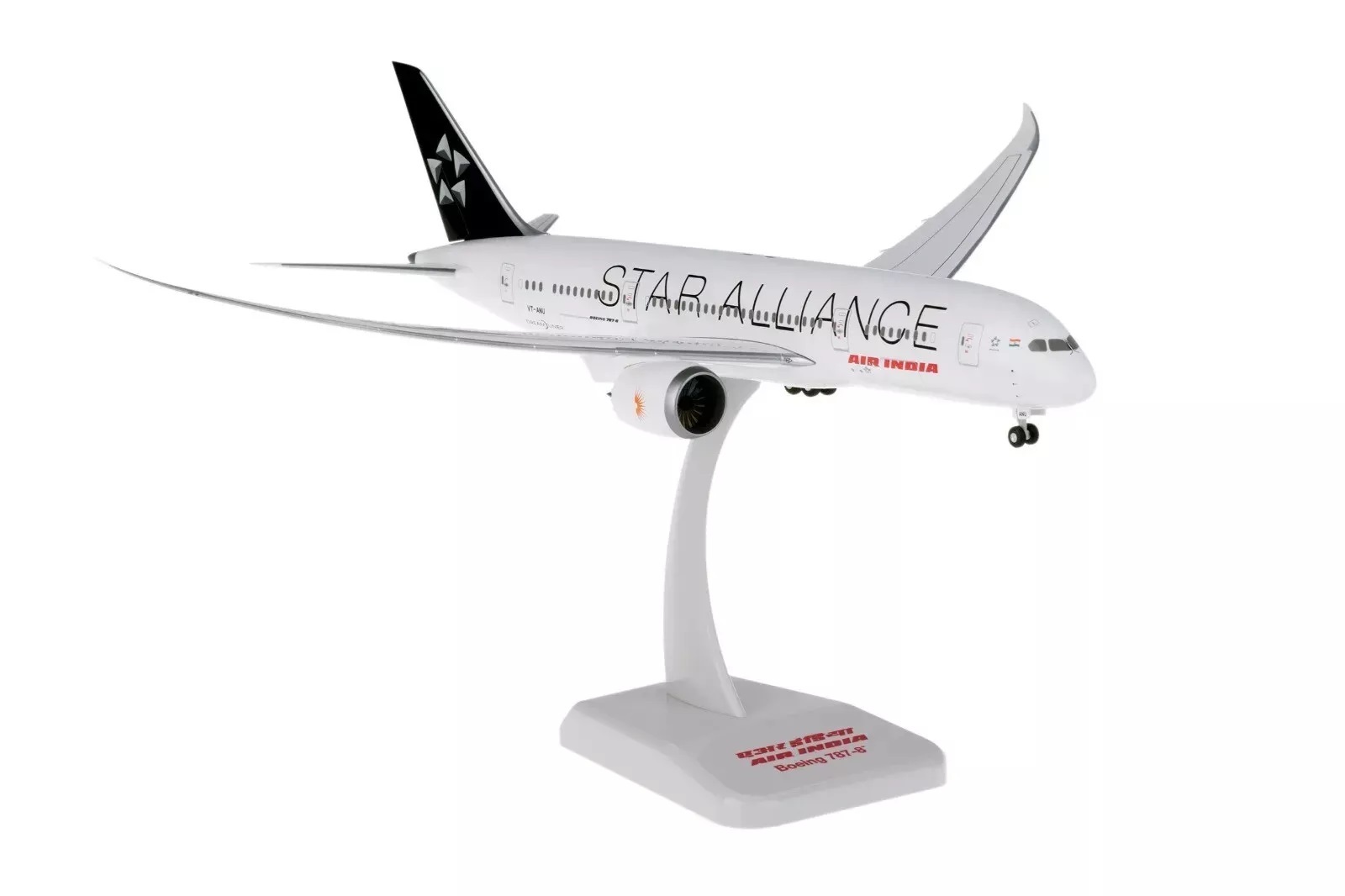 Hogan wings 1/200 印度航空 波音787-8 VT-ANU  星空聯盟彩繪飛行版本