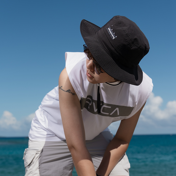《Mihumisang！》防潑水漁夫帽