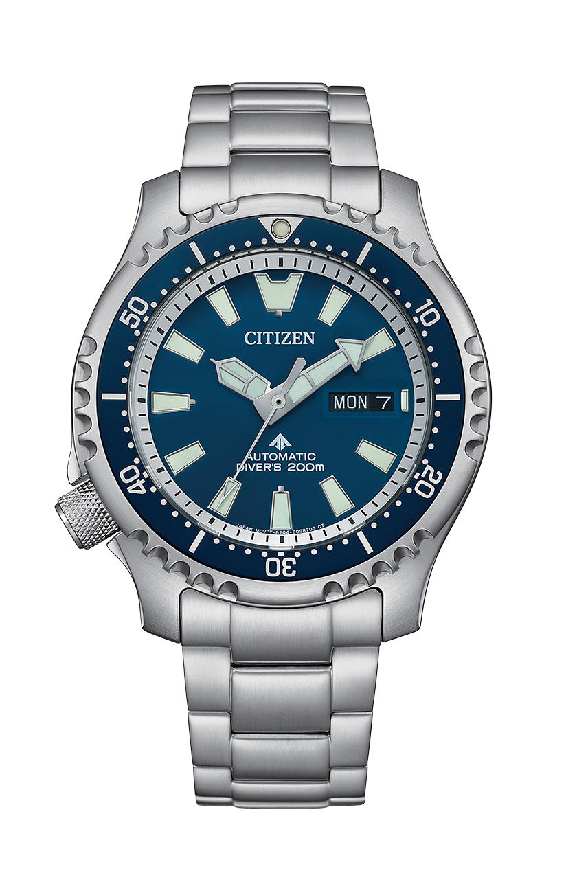 星辰表Citizen Promaster 200M Automatic Stainless Steel Men's Watch NY0160-66E Black Dial / NY0161-63L Blue Dial / NY0164-65X Stainless Steel / NY0168-64A White Dial ,Limited Edition 200米防水不銹鋼 限量型號手錶