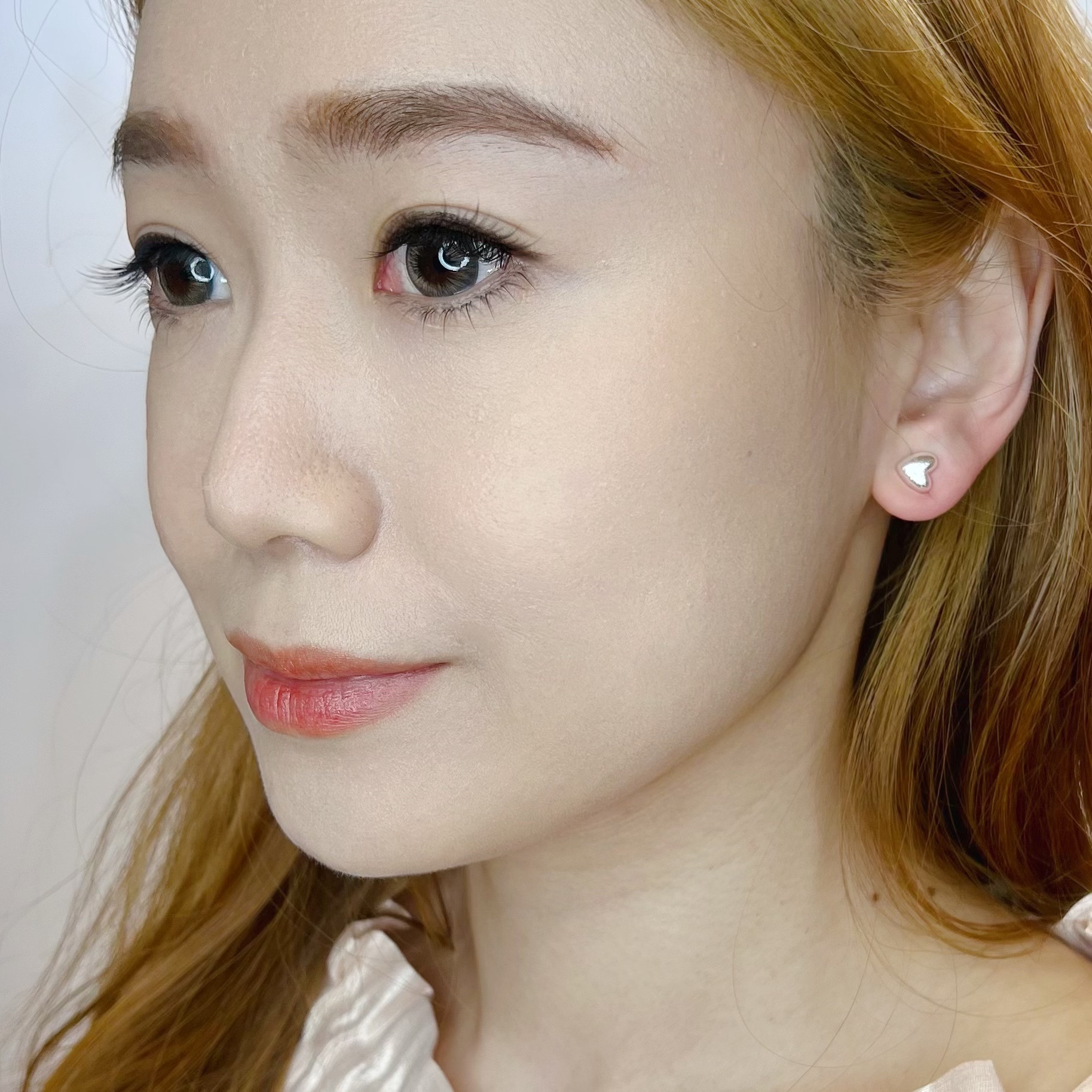 PYA0804 HEART SHAPE EAR RING