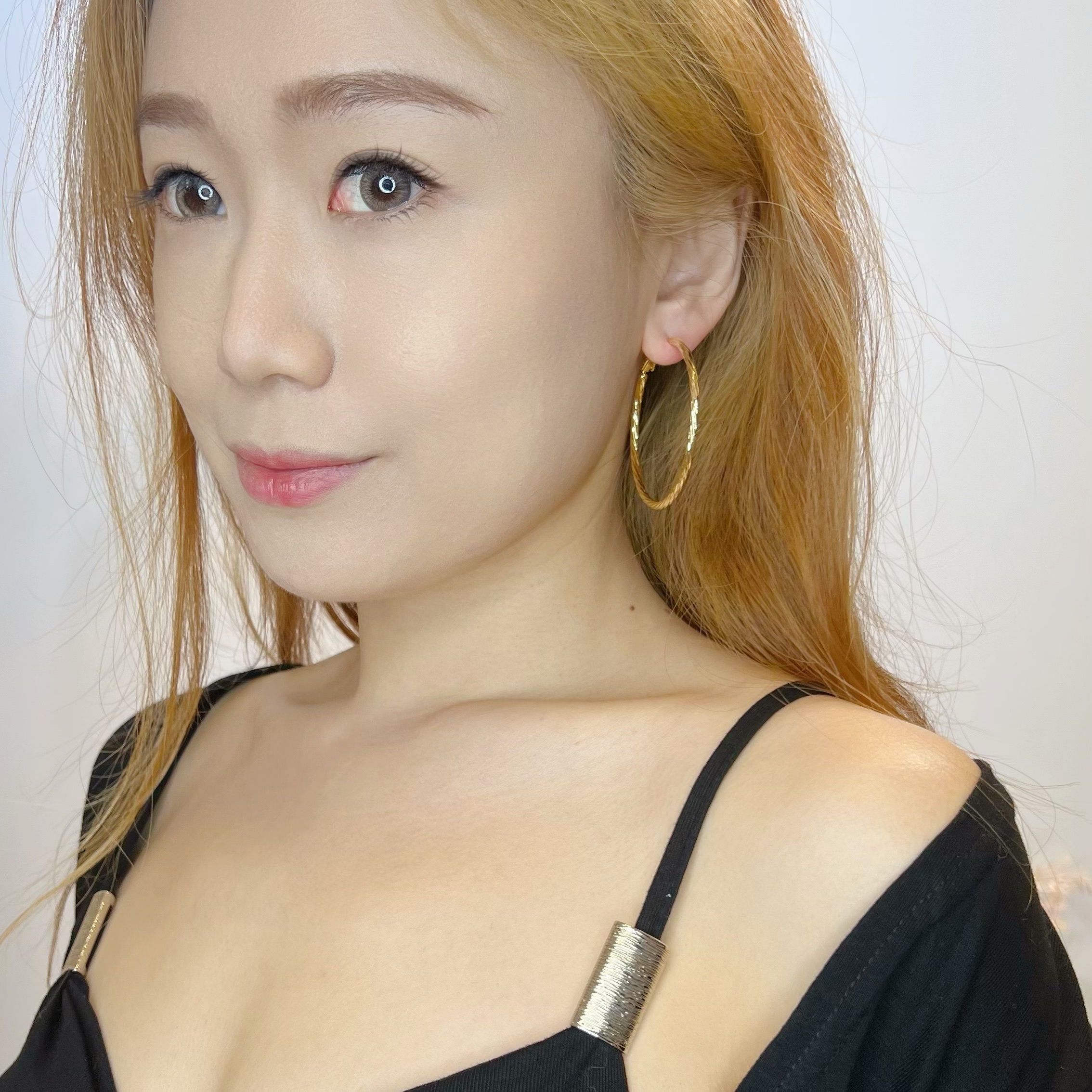 PYA0811 HOT GIRL CIRLE EAR RING