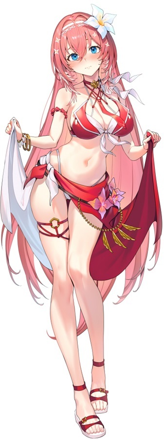 C104「同人代購」「Melonbooks代購」おもちやさん - かかげ - 鷹嶺ルイ　ロング水着Ver 大立牌