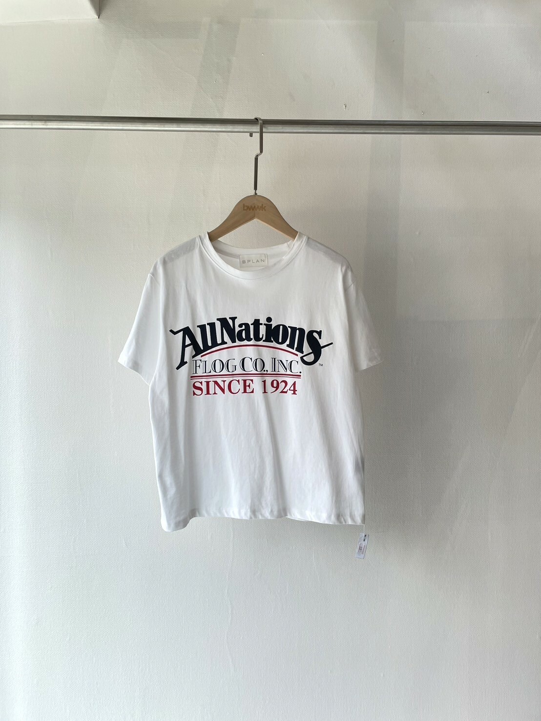 【瑕疵】白 AllNations撞色短踢