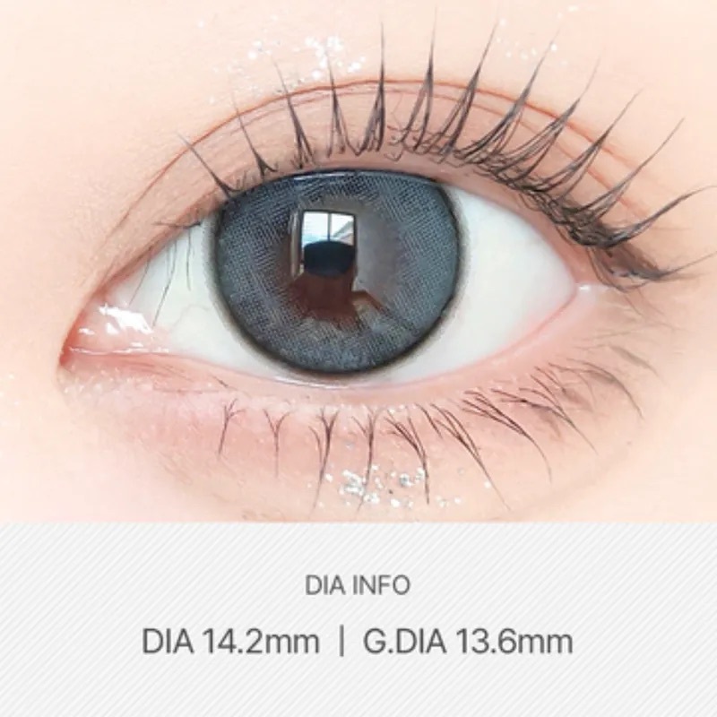 [月拋] LensVery Shu Shu Series 1 Month Blue 月拋彩妝隱形眼鏡｜每盒2片