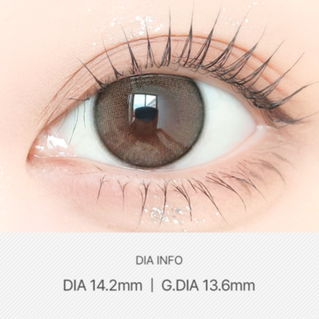 [月拋]LensVery Shu Shu Series 1 Month Brown 月拋彩妝隱形眼鏡｜每盒2片