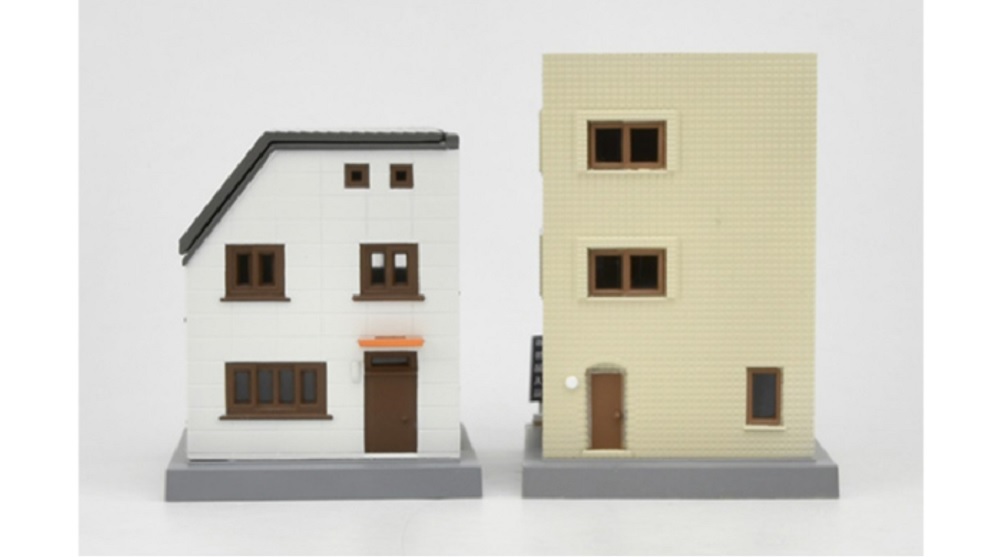 Tomytec Building Collection 106-3 Station Front Shops A3