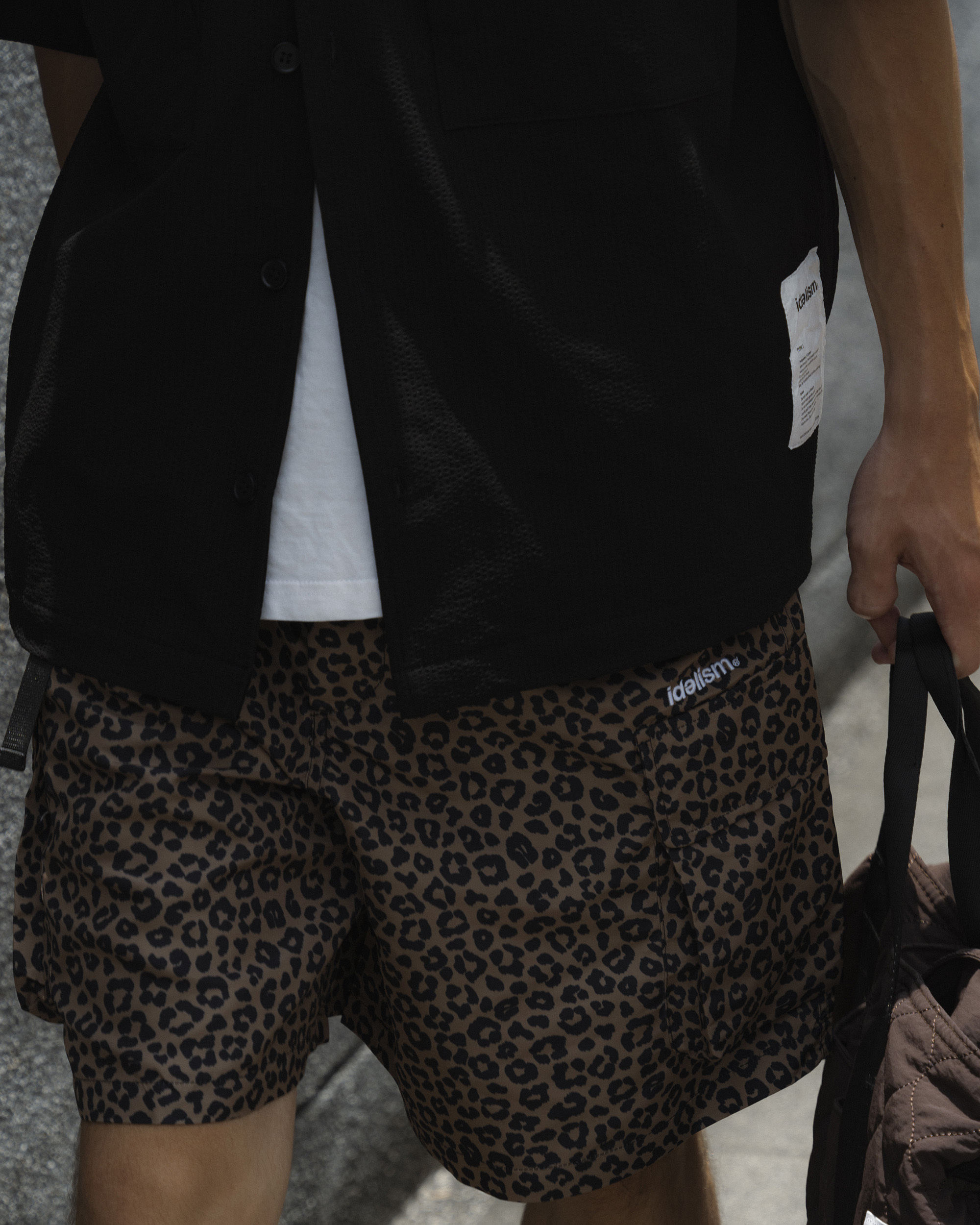IDEALISM IDE Leopard Cargo-S 豹紋 口袋 尼龍 短褲 三色
