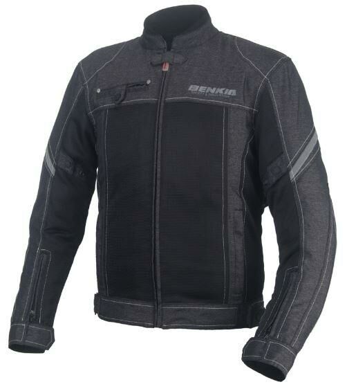 【福利品】BENKIA HDF-JS18 丹寧黑 夏季防摔衣 春夏 男款
