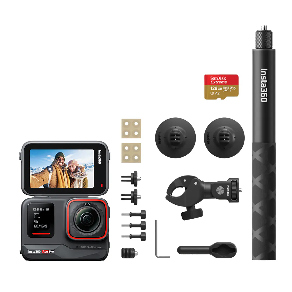 Insta360 Ace Pro 機車套裝