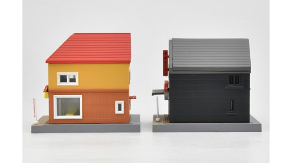 Tomytec Building 108-3 N Scale Station Front Shops C3