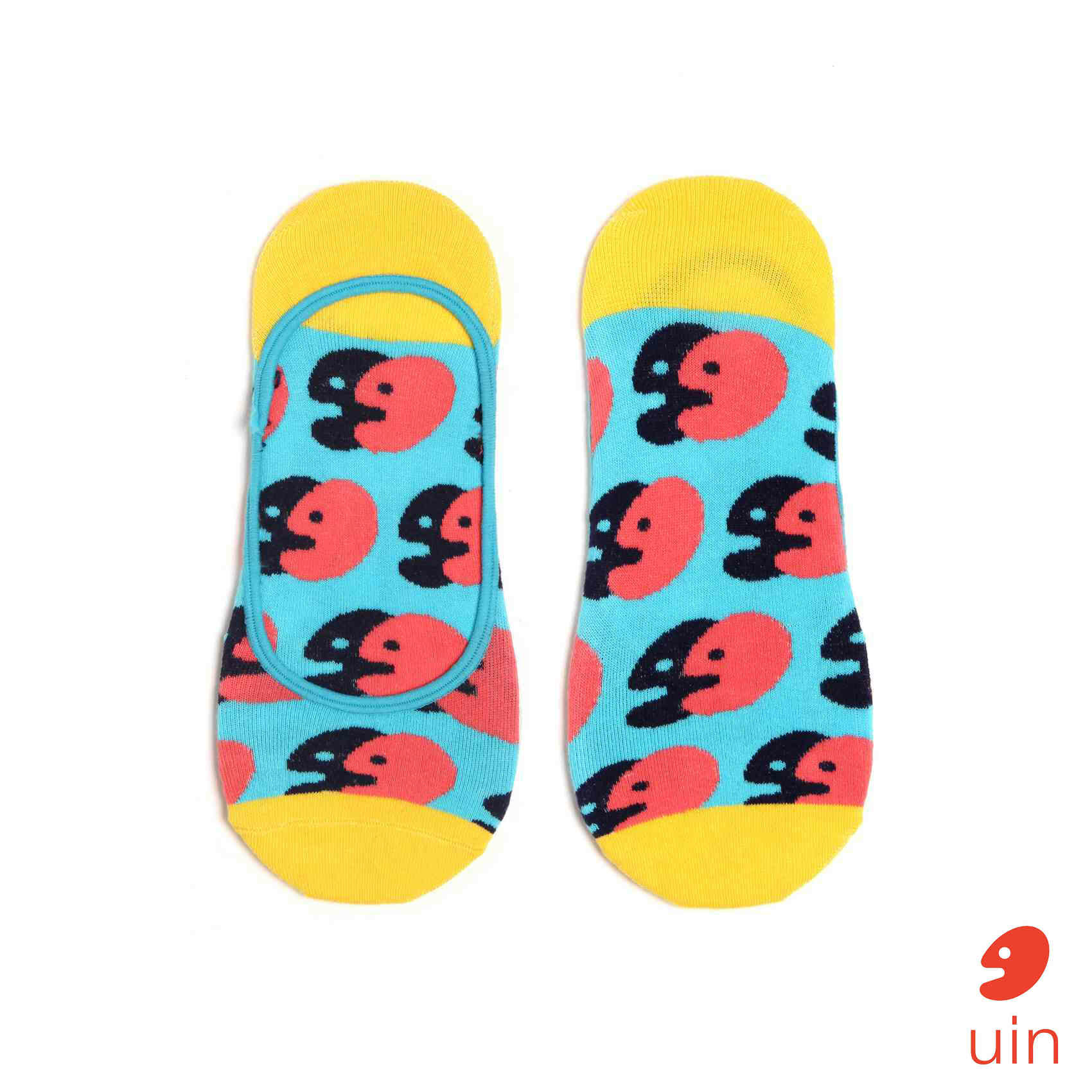 【Uin】西班牙原創設計 | 奇境 黃 | 船型 女襪S0201014
