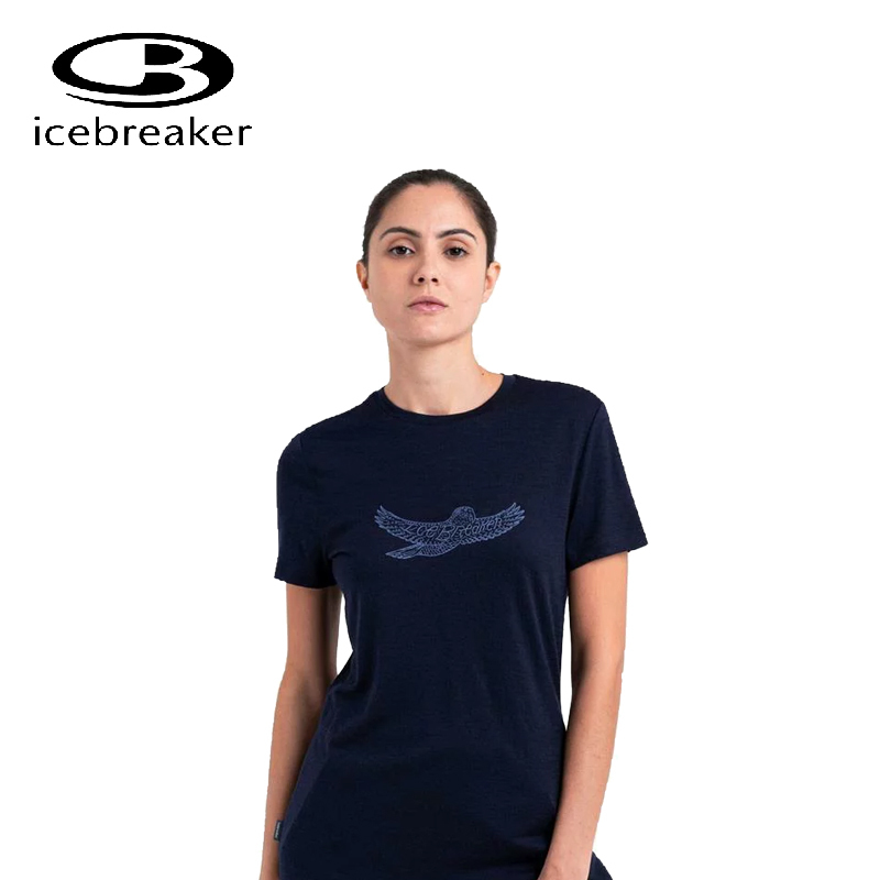 Icebreaker 紐西蘭 Tech Lite III圓領(鳥兒飛翔)  女款 戶外/休閒 10IB0A56YE