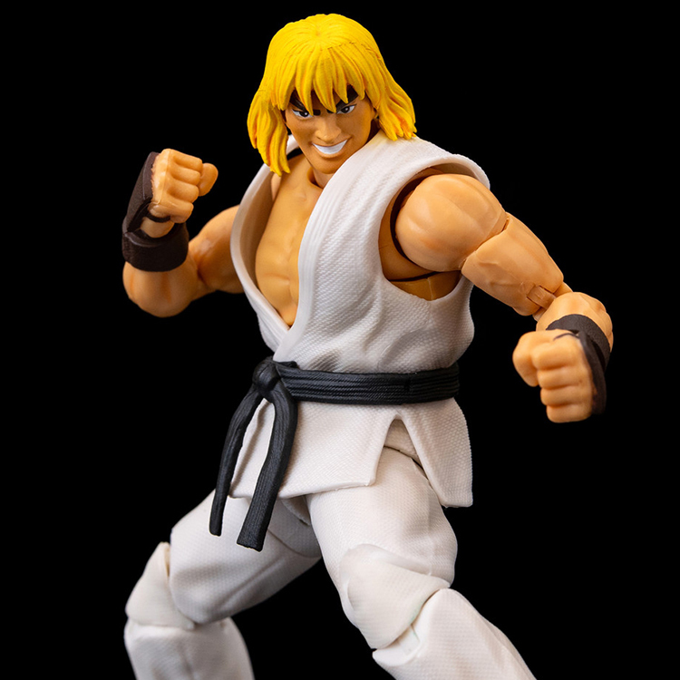 JADA 6吋 快打旋風 肯 (Player 2)  白色 可動公仔