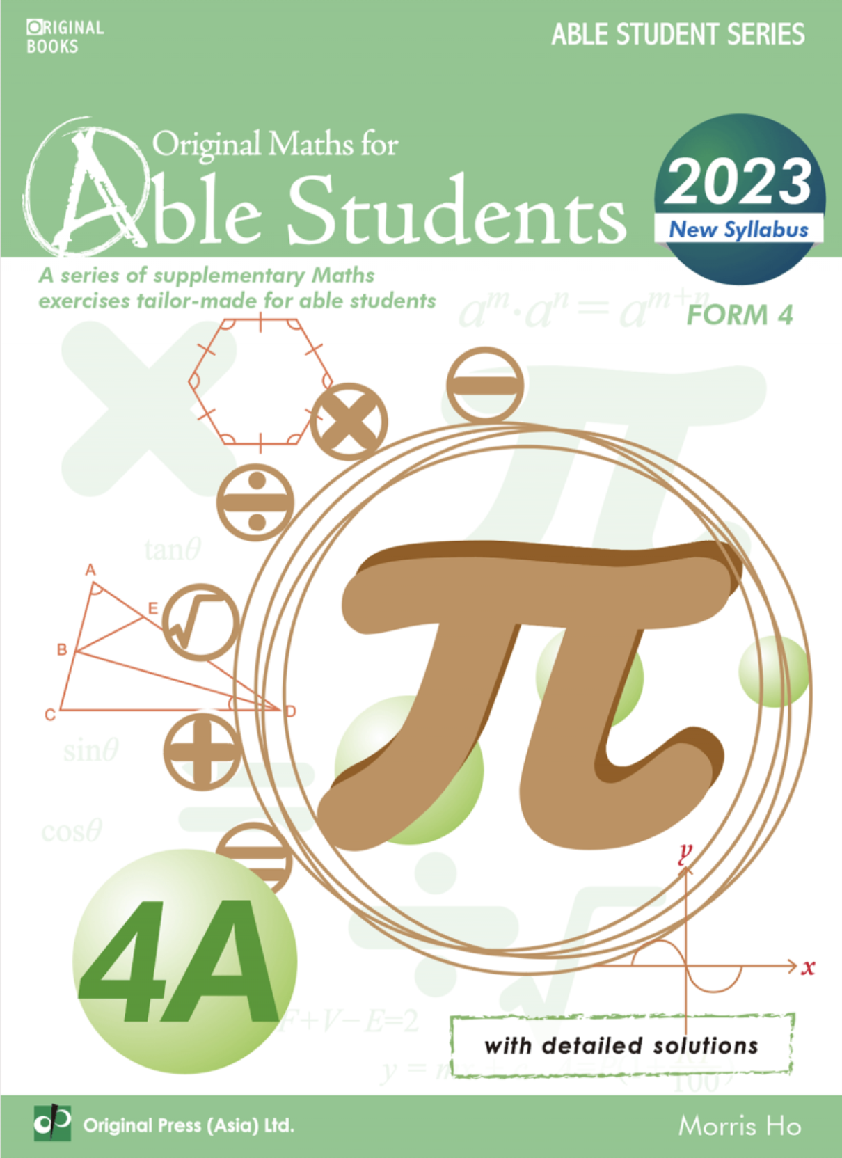 Original Maths for Able Students 4A (英文版)(Joint Us)