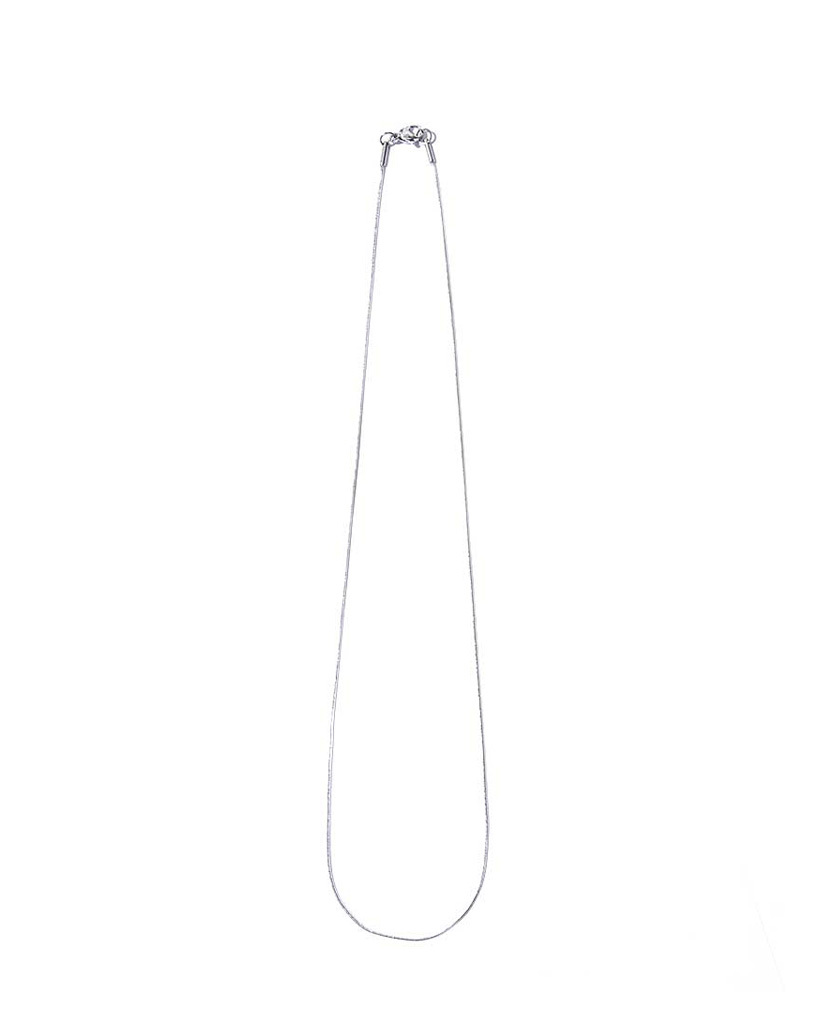 RECOVERY 1MM圓蛇項鍊（亮銀）