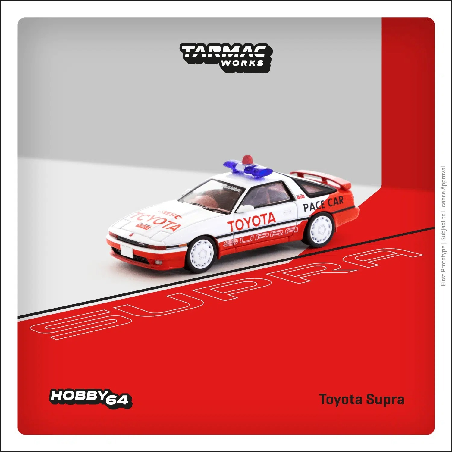 Tarmac Works 1/64 Die-cast model car - 豐田 Toyota Supra Pace Car