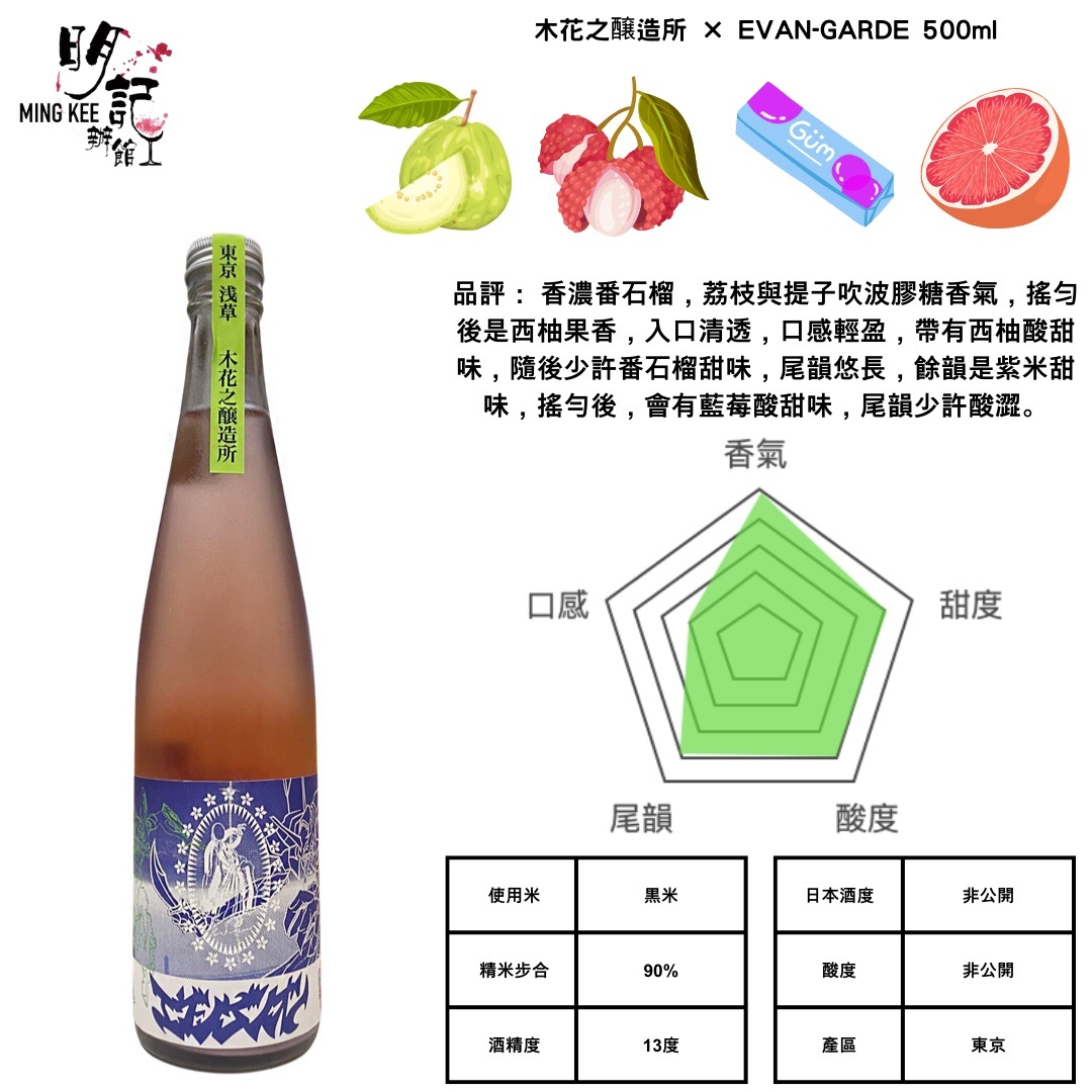 木花之醸造所 × EVAN-GARDE 500ml