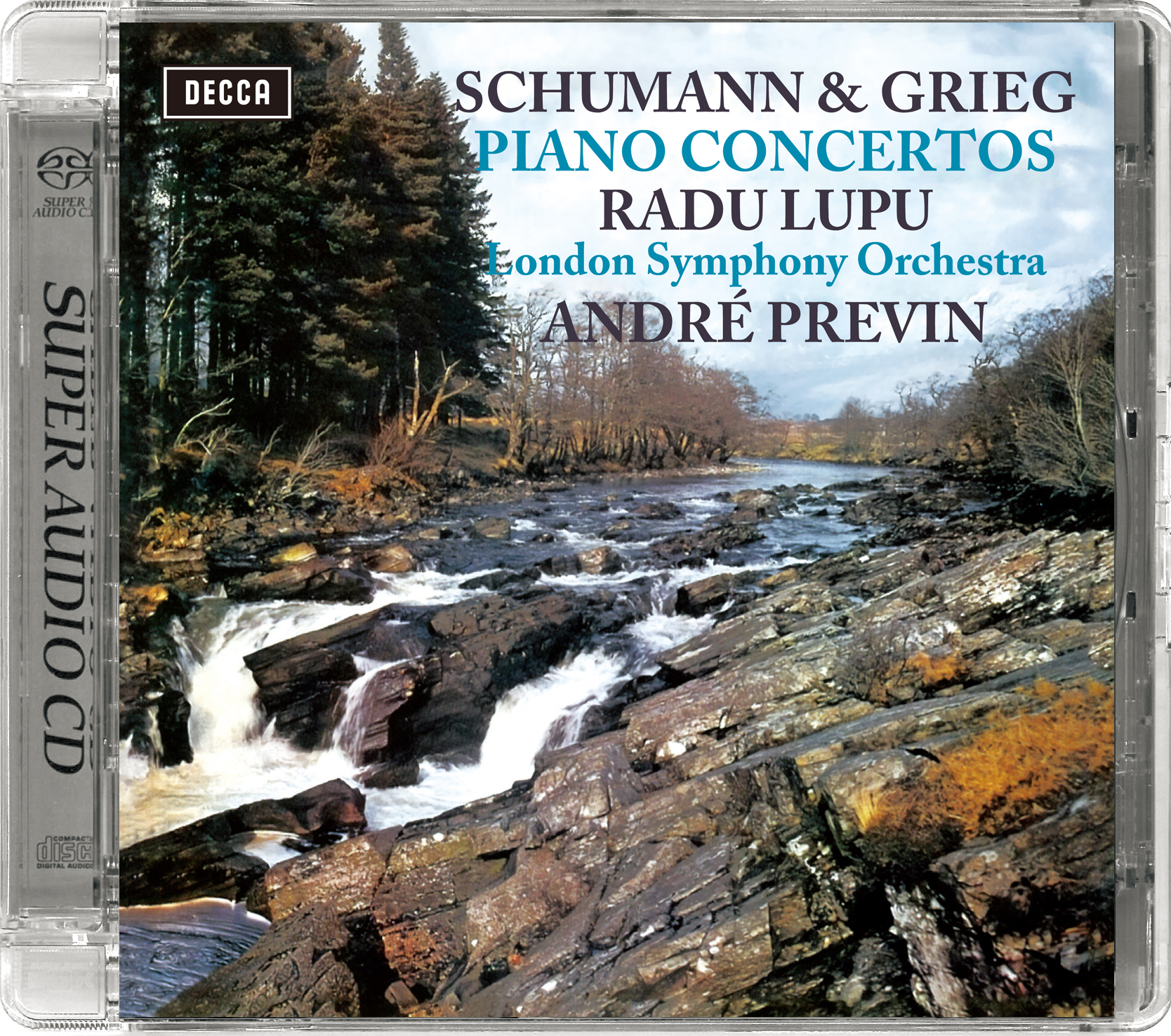 Radu Lupu/ London Symphony Orchestra, André Previn - SCHUMANN & GRIEG: Piano Concertos (SACD) (日本壓碟)