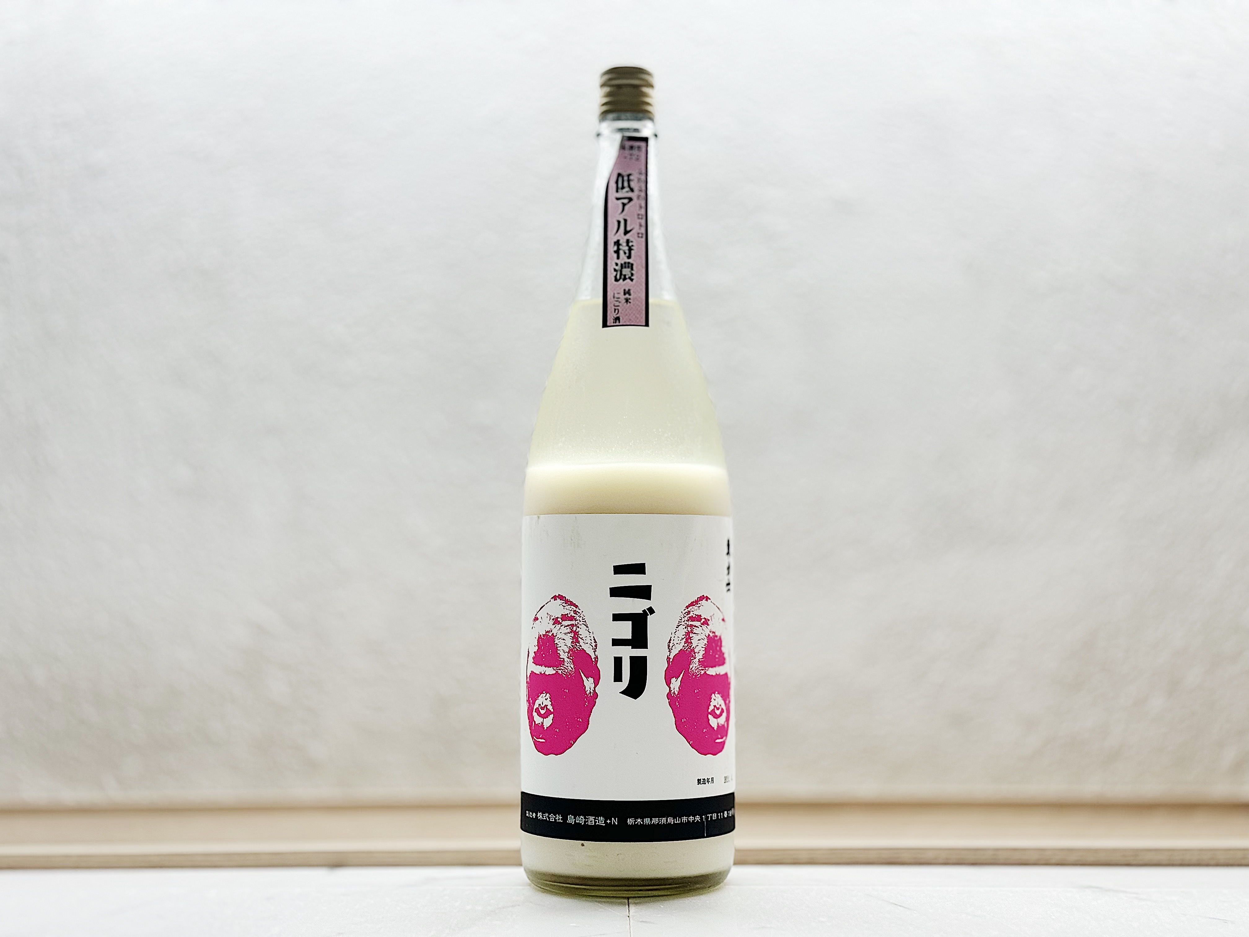 東力士 純米 低酒精濃度 特濃濁酒 1800ml