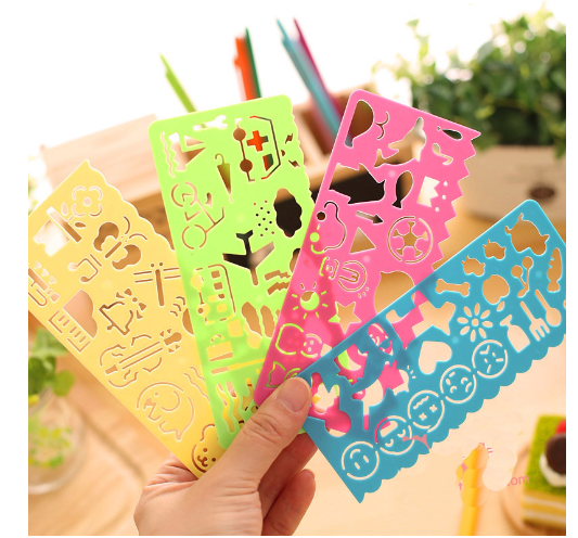 创意造型绘画尺（4件套）