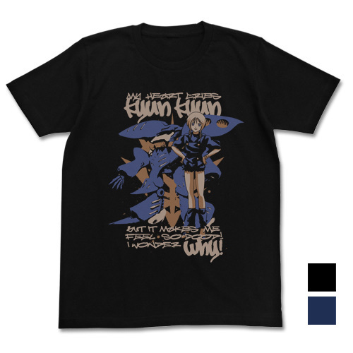 Cospa 0819 プルTシャツ [機動戦士ガンダムZZ] BLACK