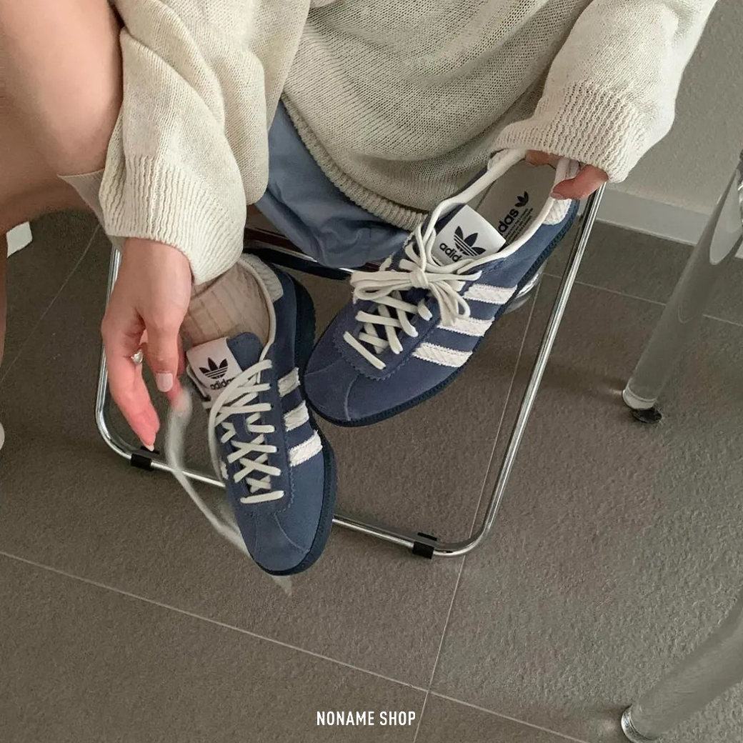 ADIDAS BERMUDA " NIGHT INDIGO " 復古 午夜藍 (男/女款)