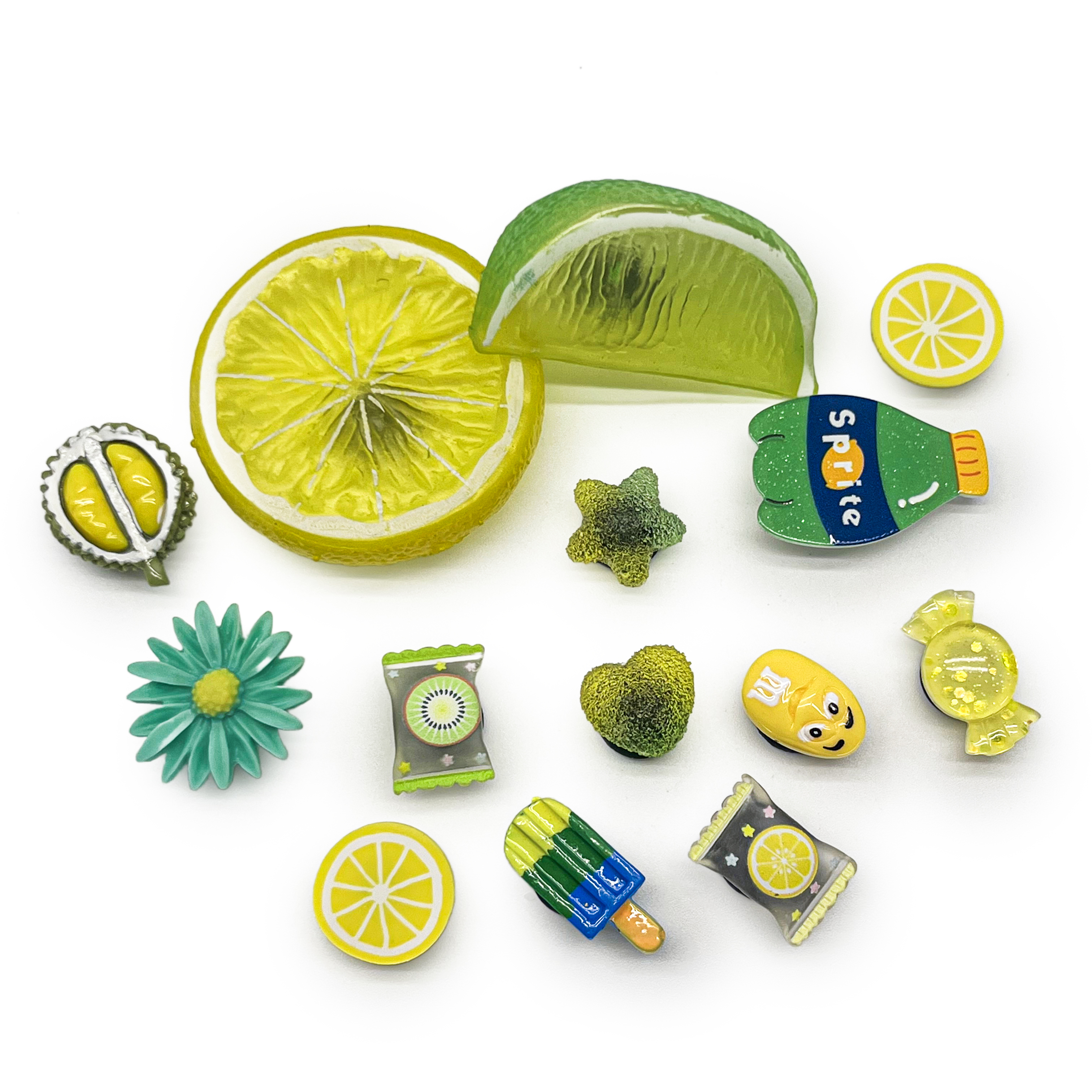 【洞洞鞋扣】夏日的檸檬冰棒汽水 -15