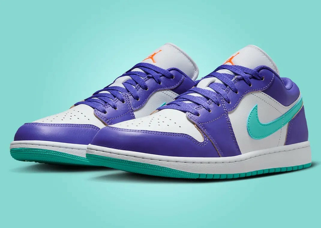 KTQ STORE ‧ Air Jordan 1 Low "Hornets" 通靈紫 HJ9013-550