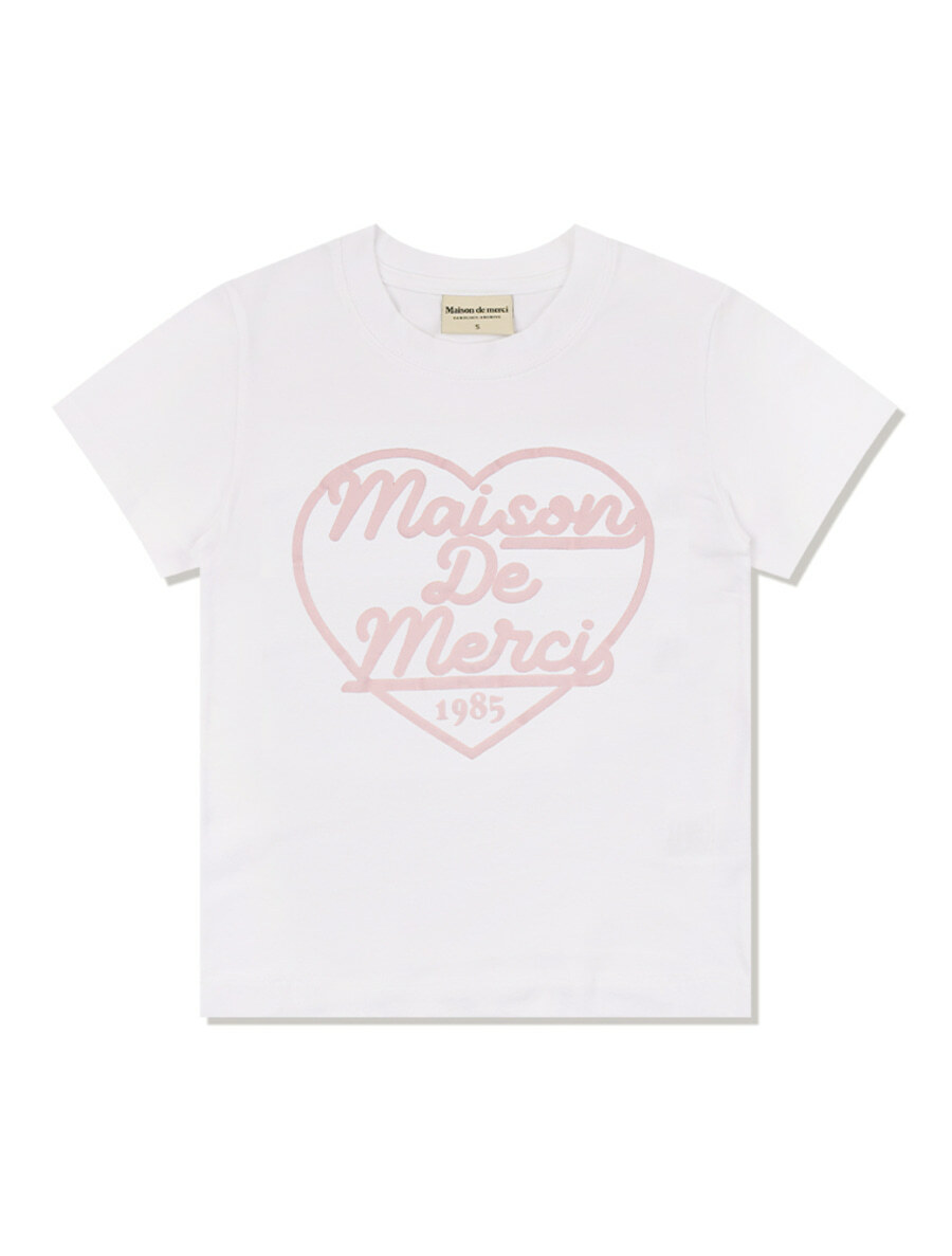 預訂｜FABULOUS ARCHIVE｜HEART EMBOSSED LOGO T-SHIRT