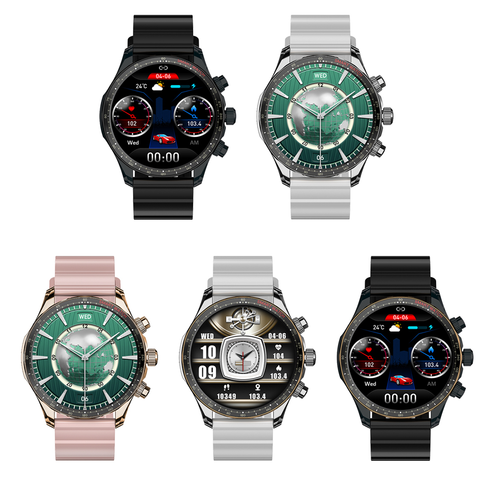 【Golden Griffin 金獅鷲】Y99 智能手錶 貝殼紋錶圈 多功能 運動 健康 音樂控制 指南針 支援26種語言 快拆錶帶