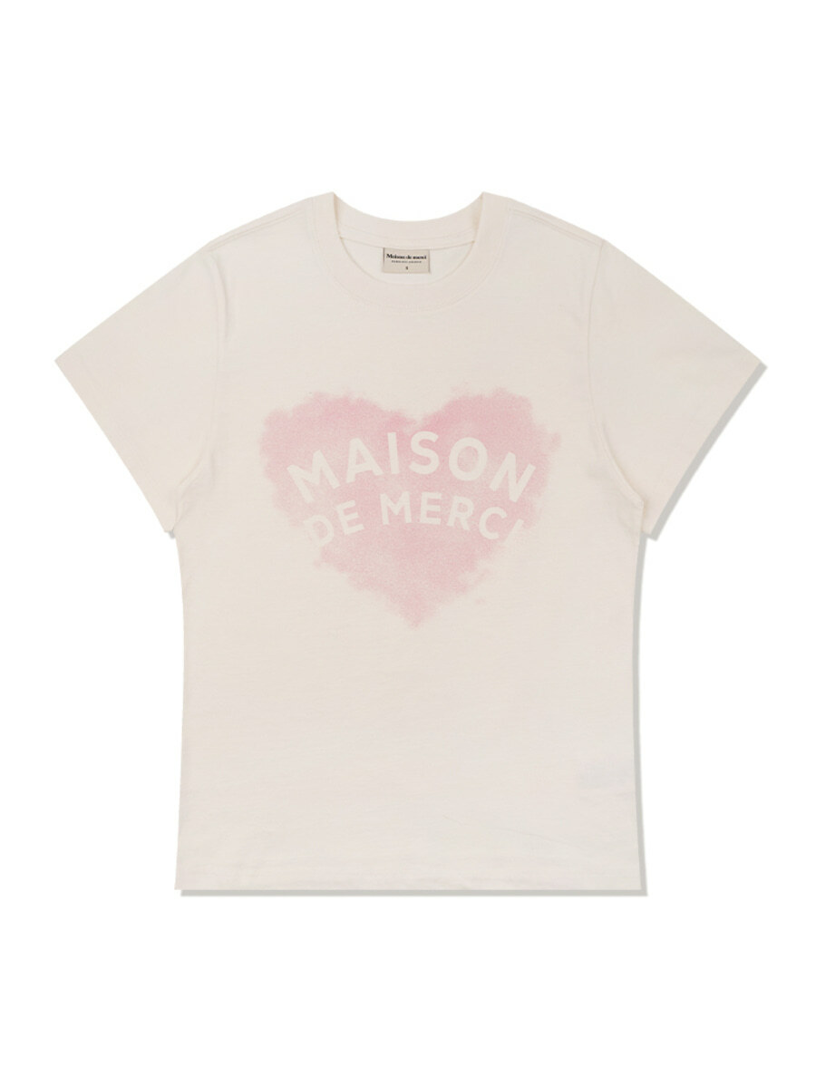 預訂｜FABULOUS ARCHIVE｜COTTON CANDY HEART LOGO T-SHIRT