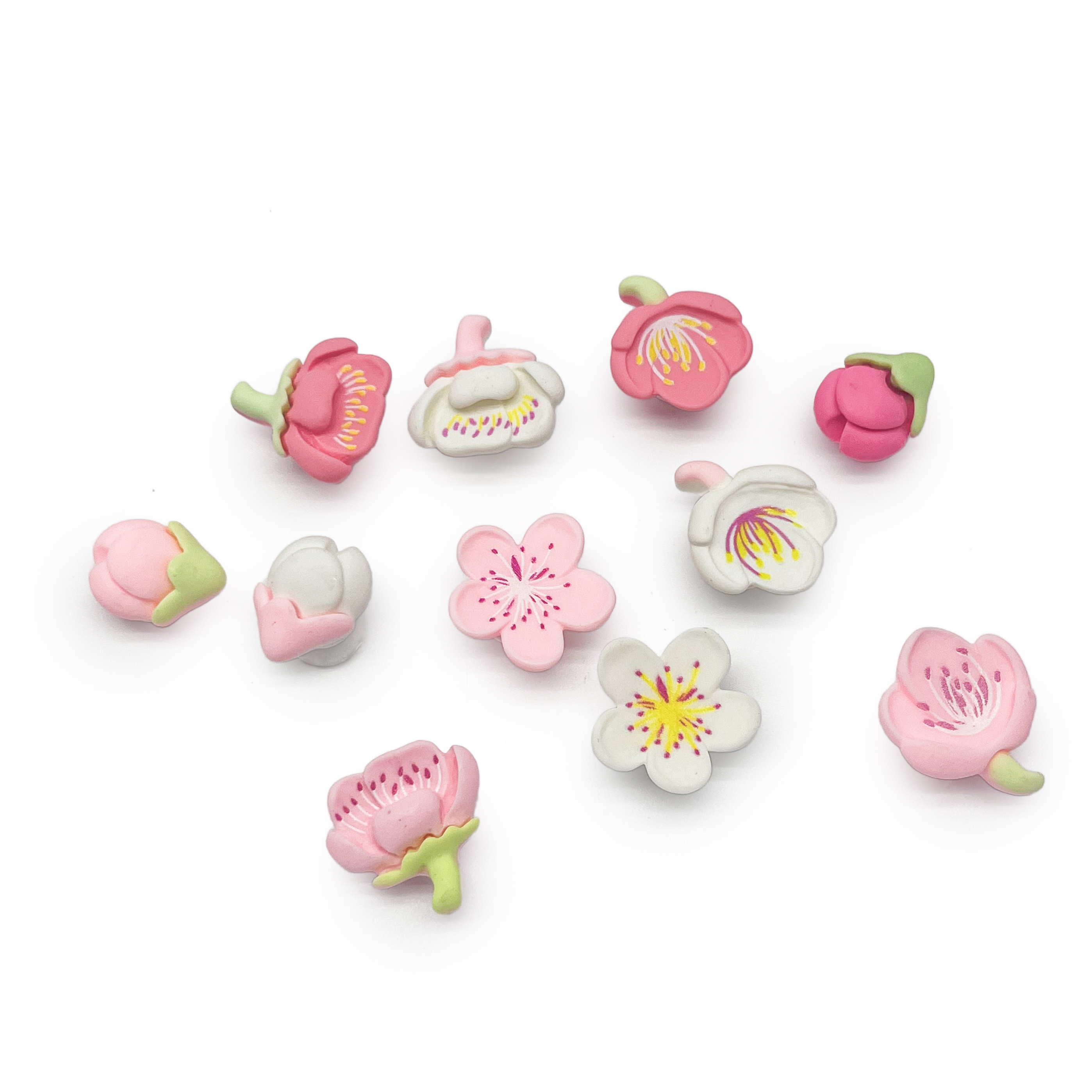 【洞洞鞋扣】粉嫩可愛櫻花系列 -7