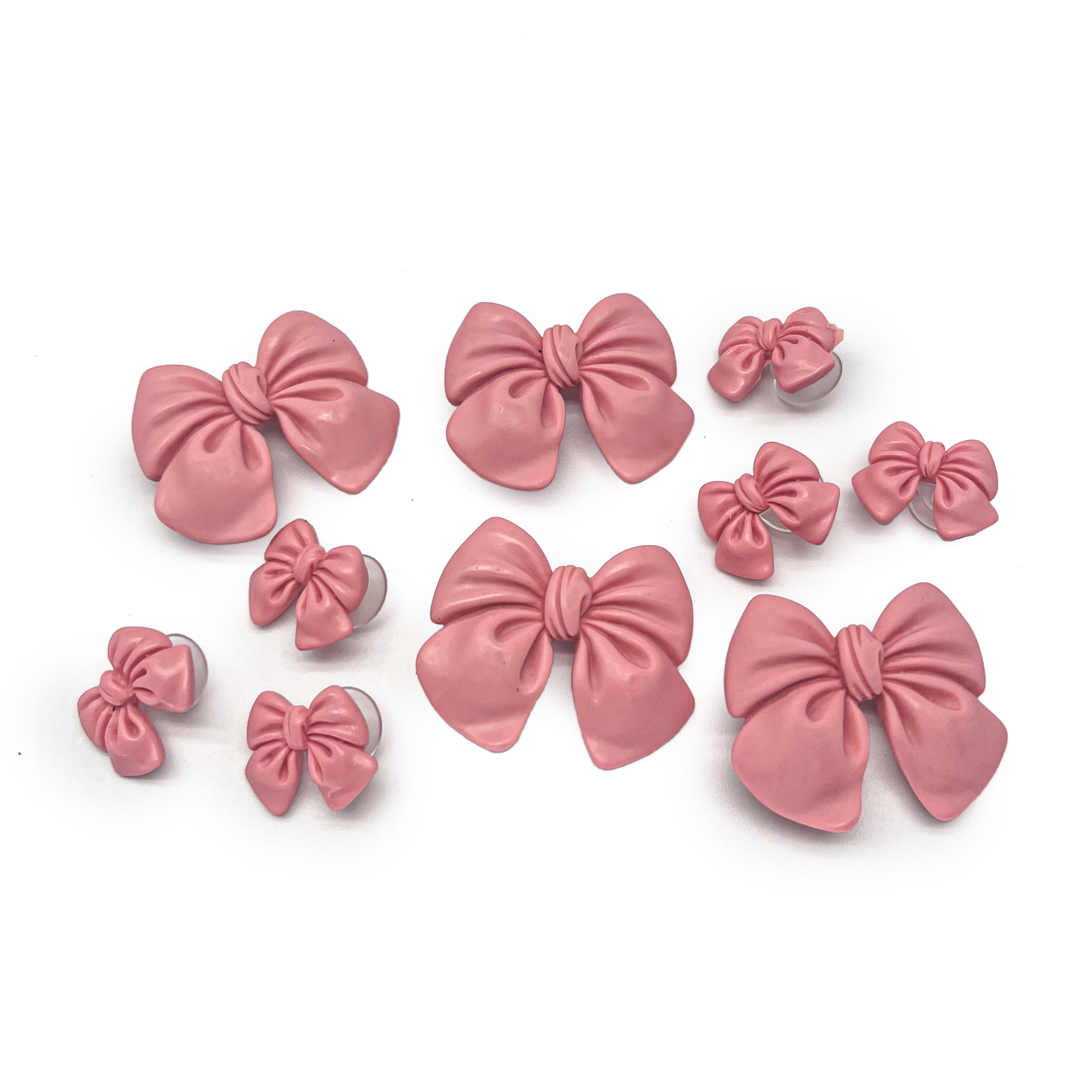 【洞洞鞋扣】少女心粉嫩緞帶蝴蝶結 -16