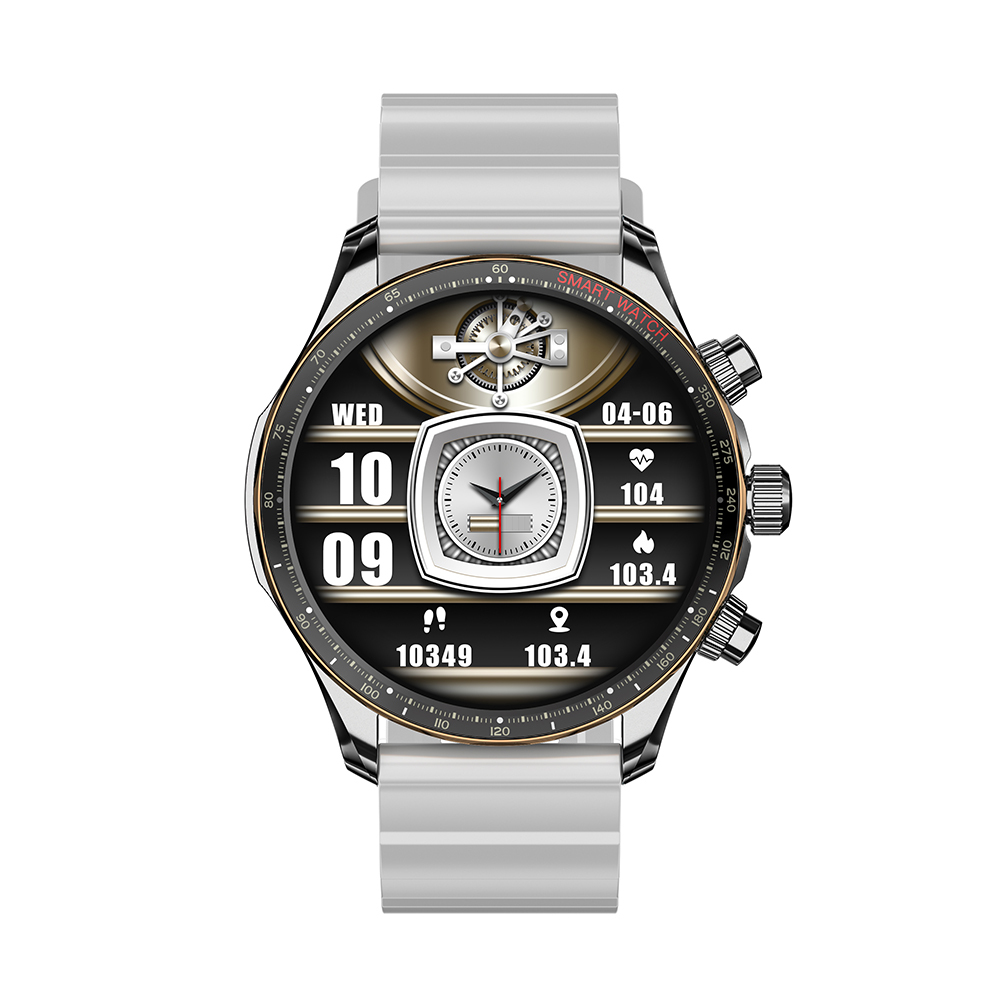 【Golden Griffin 金獅鷲】Y99 智能手錶 貝殼紋錶圈 多功能 運動 健康 音樂控制 指南針 支援26種語言 快拆錶帶-