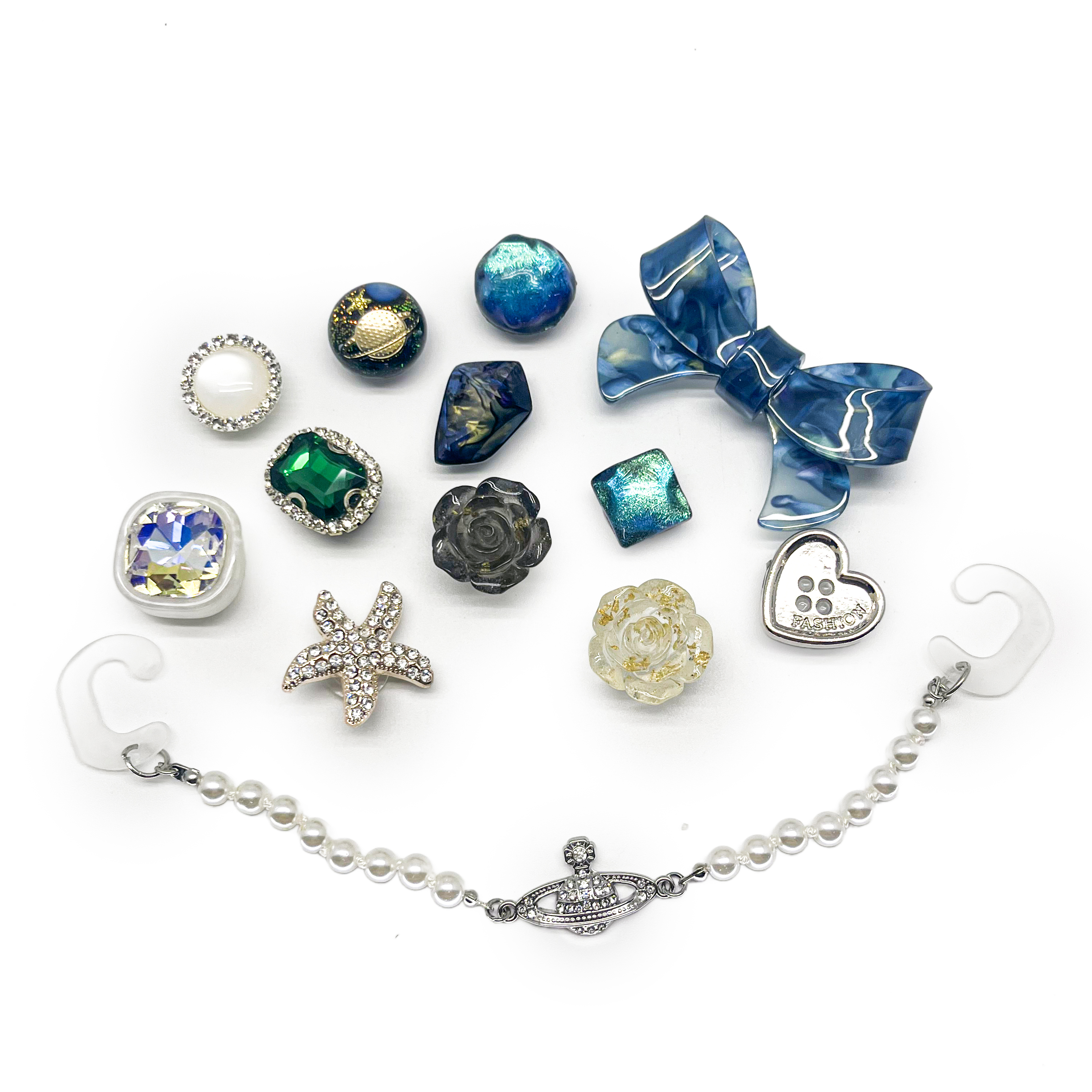 【洞洞鞋扣】印象派 名貴古典寶石系列-19