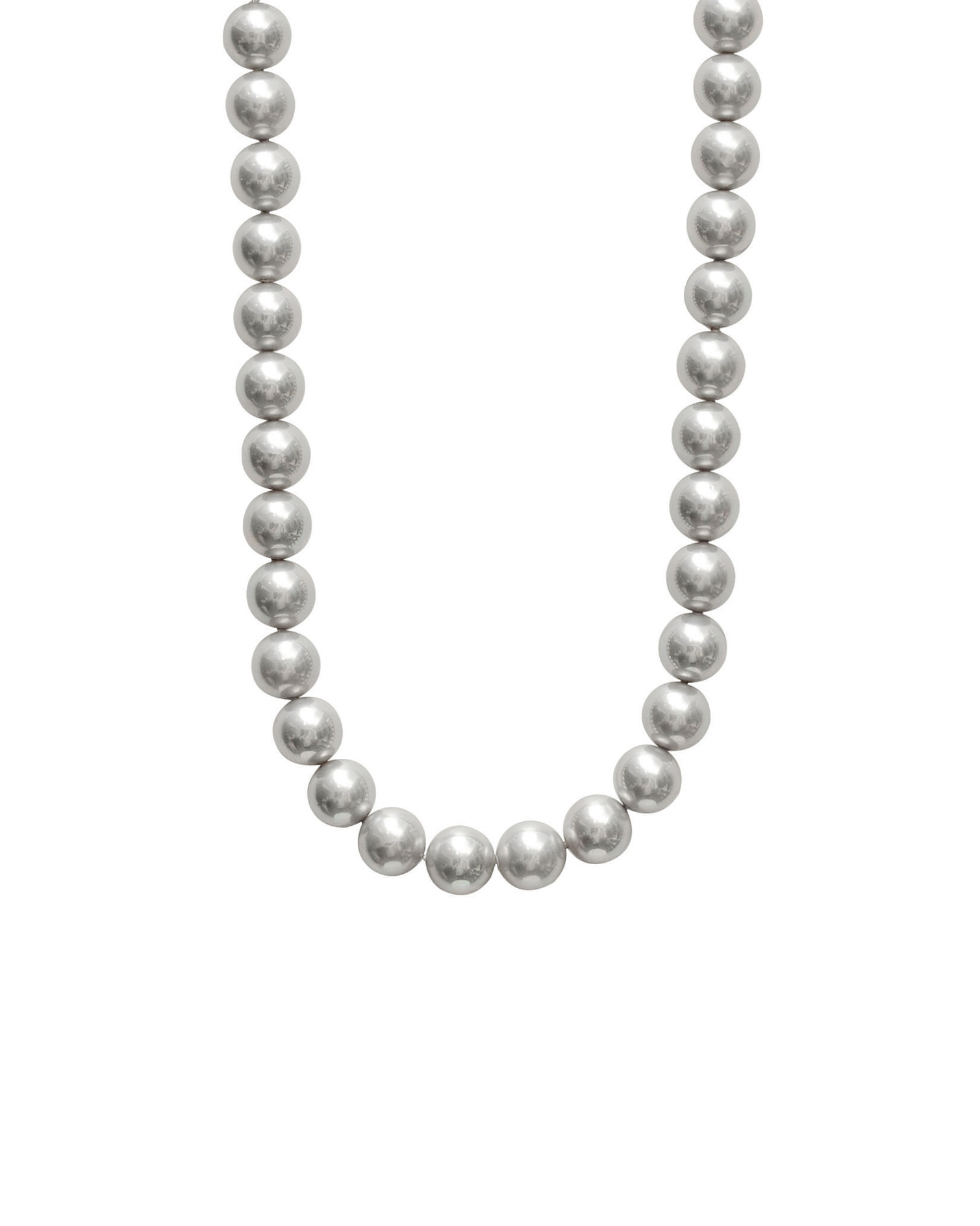 RECOVERY 10MM珍珠短項鍊 (灰)