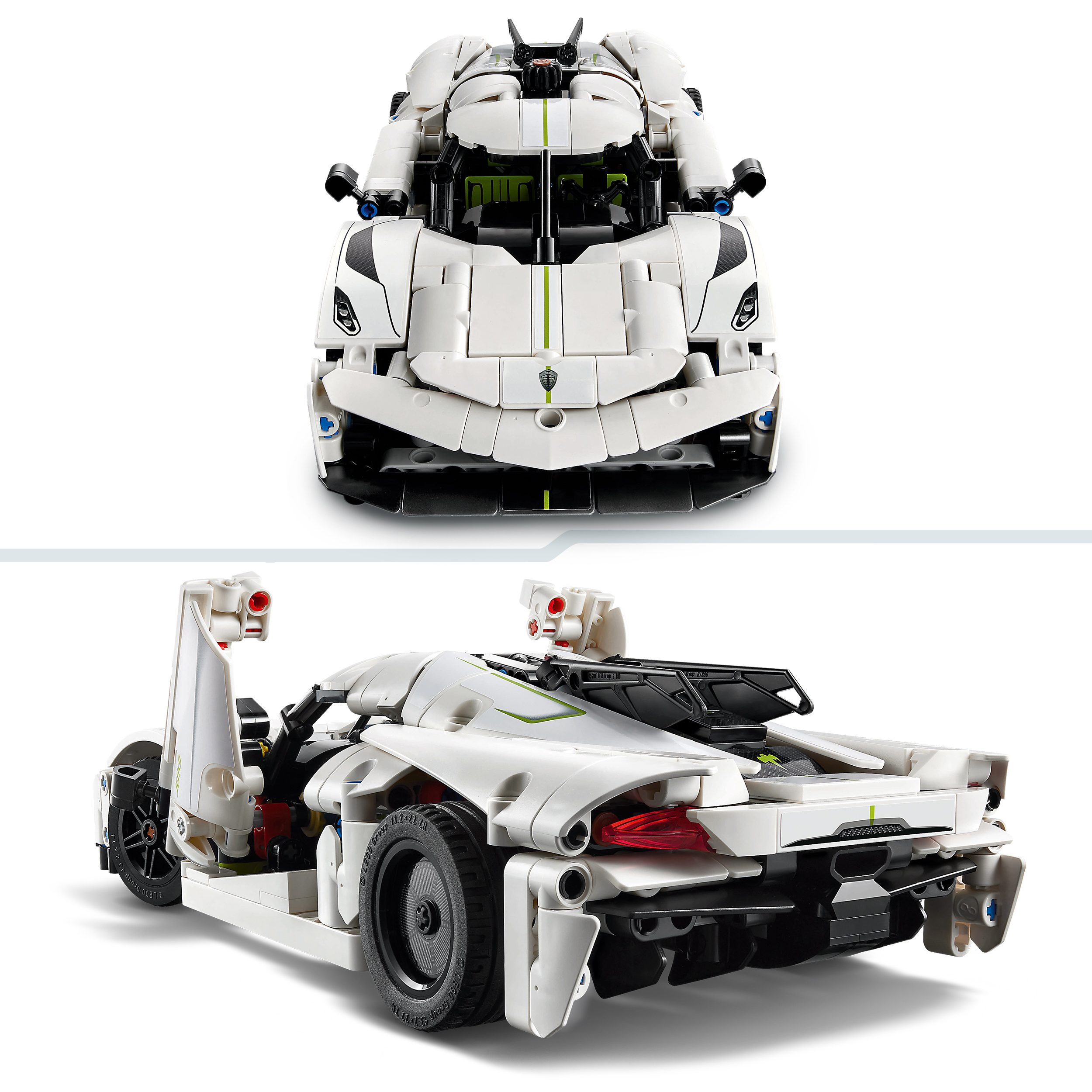 42184 - Koenigsegg Jesko Absolut 白色極致超跑