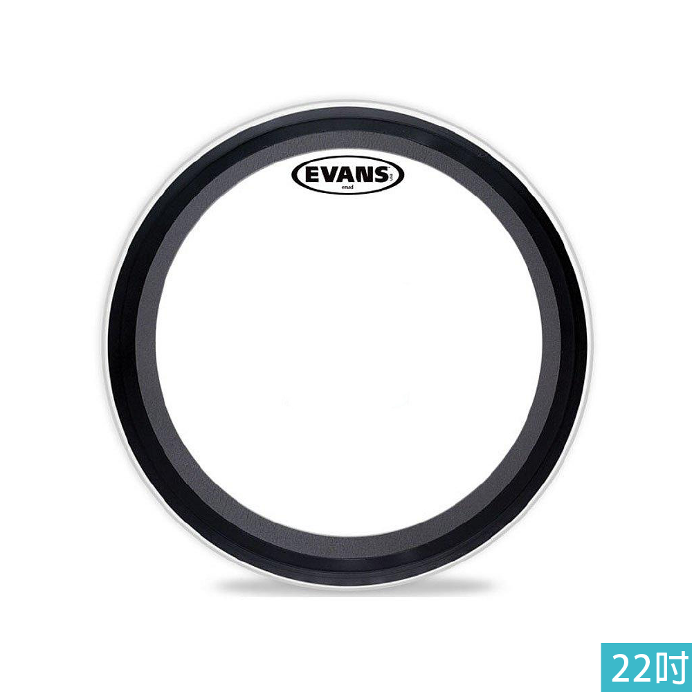Evans EVANS / EMAD系列 雙層透明鼓皮 (20吋/22吋) 第 2 張圖片｜三峽鼓 / 打擊
