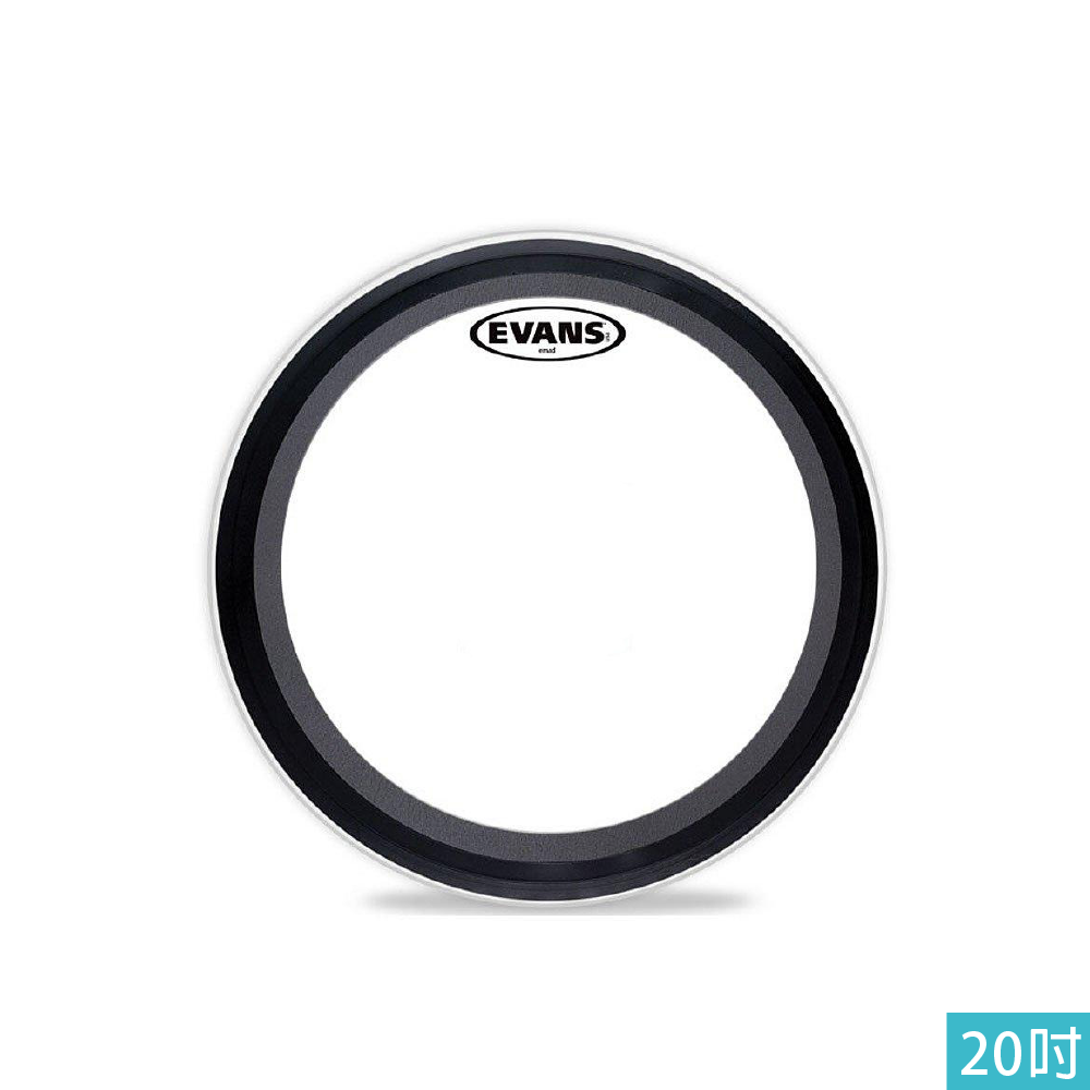 Evans EVANS / EMAD系列 雙層透明鼓皮 (20吋/22吋) 第 3 張圖片｜三峽鼓 / 打擊