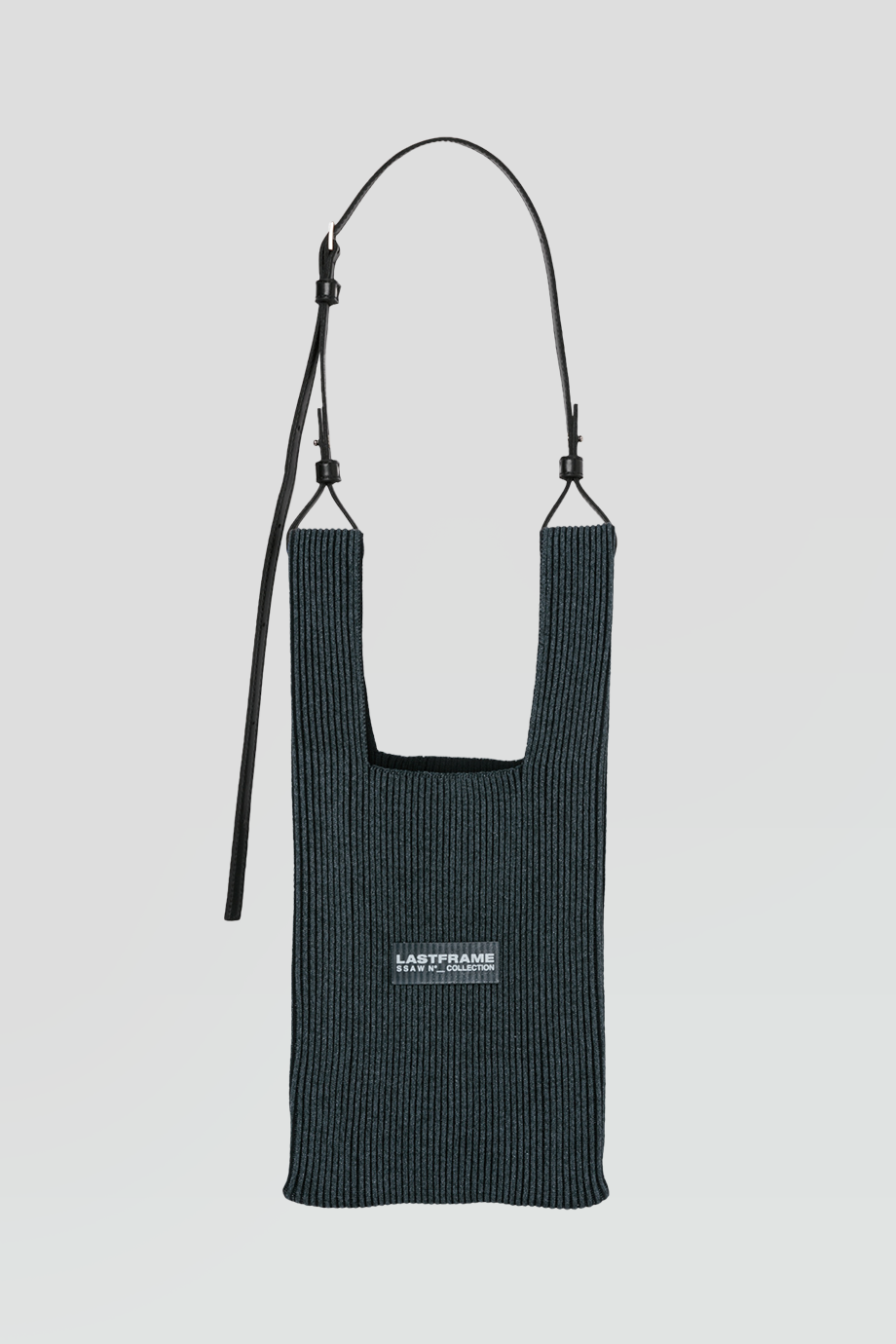 LASTFRAME｜KYOTO 小針織金蔥炭灰托特包