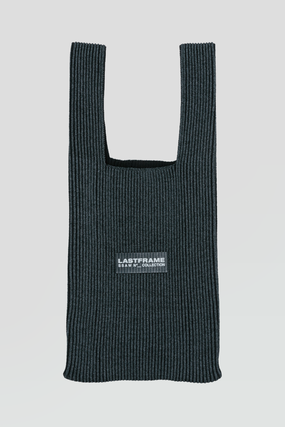 LASTFRAME｜KYOTO 小針織金蔥炭灰托特包