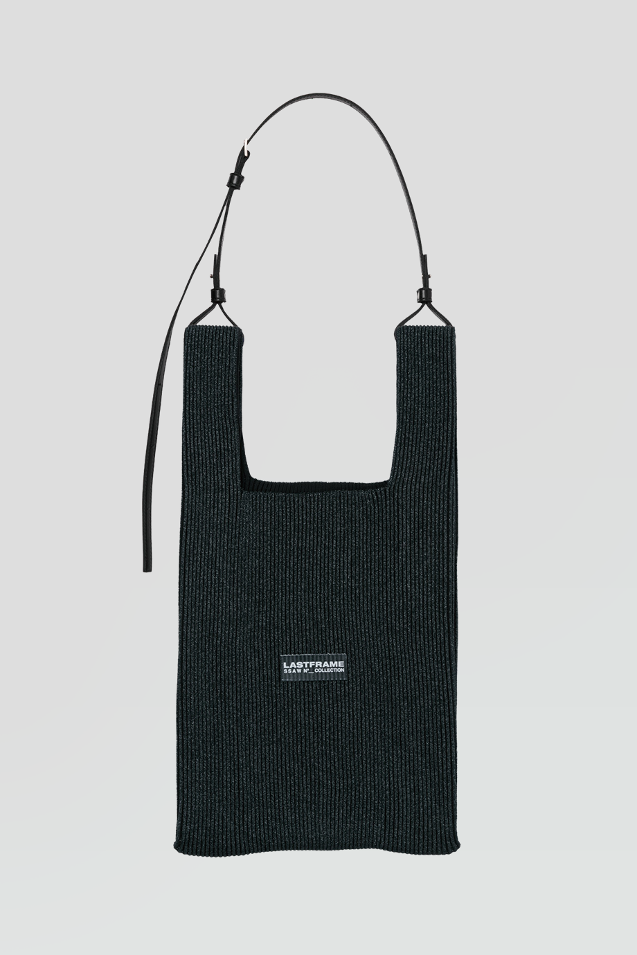 LASTFRAME｜KYOTO 中針織金蔥炭灰托特包